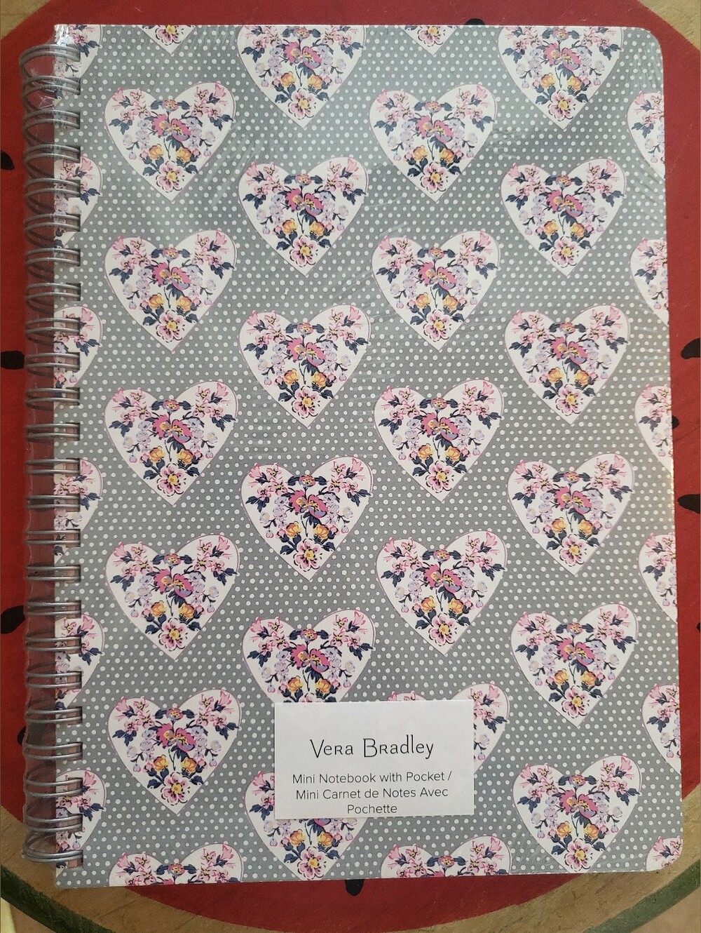 New Vera Bradley Mini Notebook